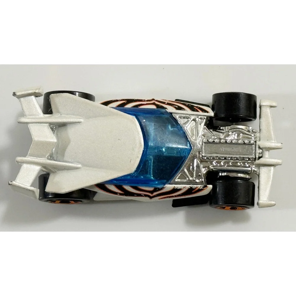 Hot Wheels Drift King Toy Car Kids 1:64 White Pearl Copper Graphics 2010 - Picture 5 of 6